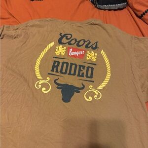 Coors Banquet Rodeo Brown T-Shirt